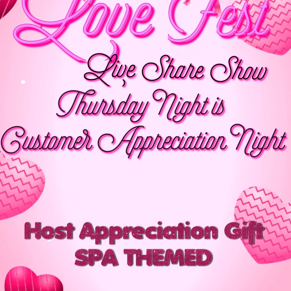 Host appreciation SPA DAY theme! 🩷🩵🩵🩵❤️🩷❤️